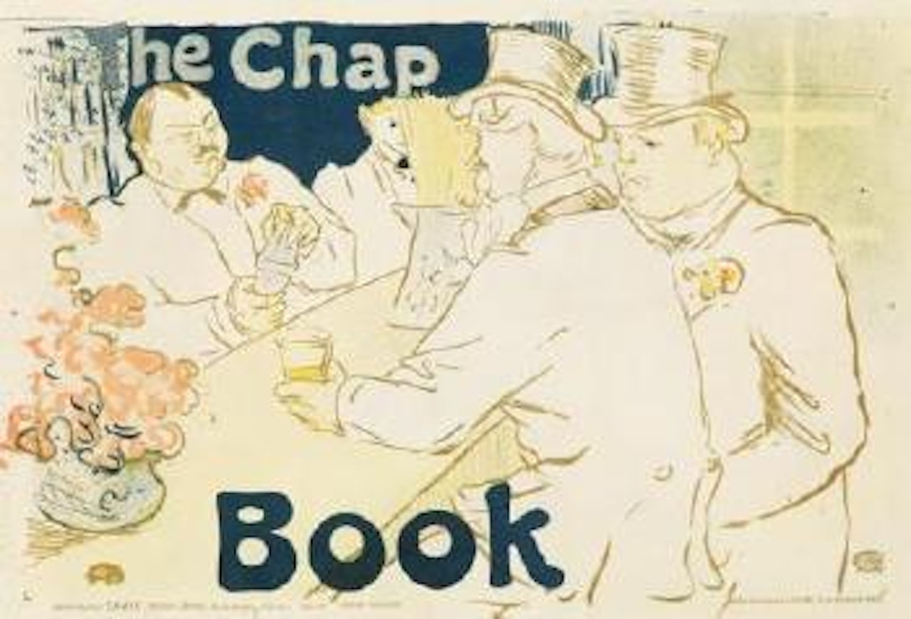 The chap book by Henri de Toulouse-Lautrec
