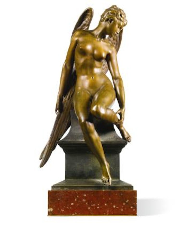L'hirondelle Blessé by Alfred Boucher