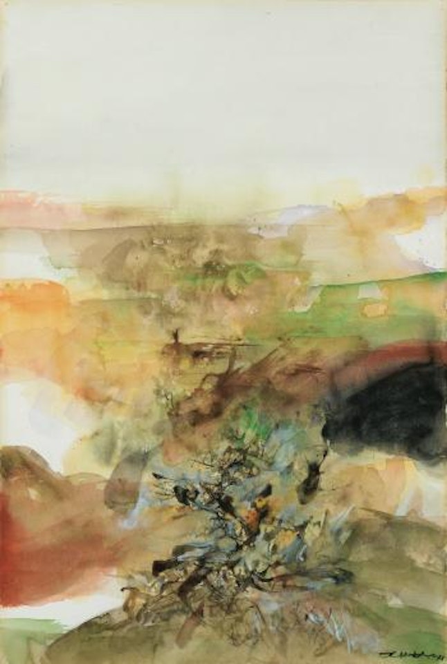 Sans Titre by Zao Wou-Ki