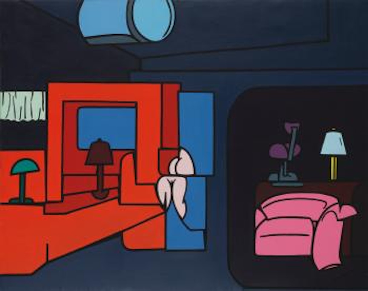 Interno Pubblico by Valerio Adami