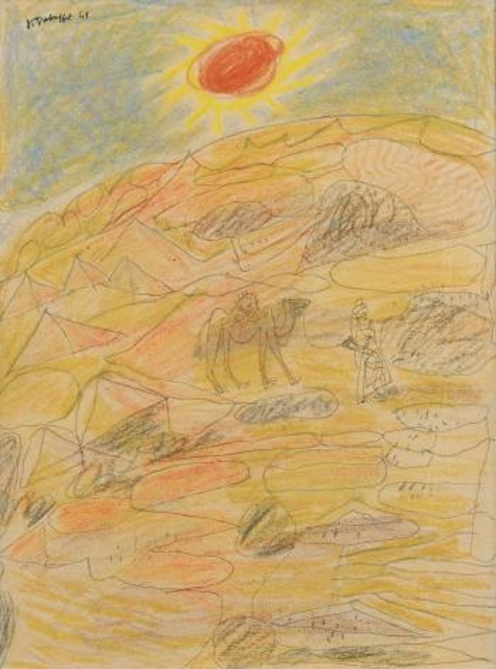 Le DÃ©sert by Jean Dubuffet