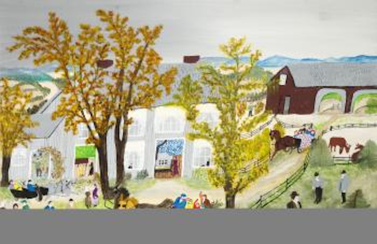 Thanksgiving by Grandma Moses