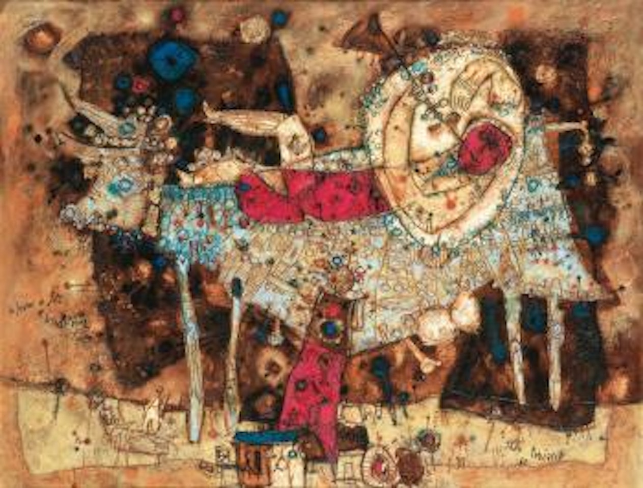 Le Joueur De Jazz Et La Vache Bleue by Théo Tobiasse