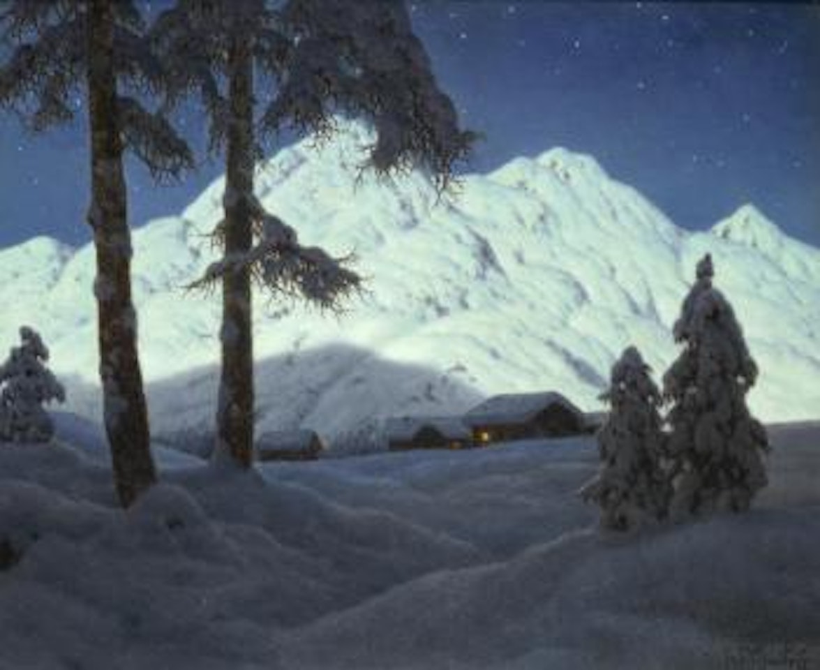 Effet de lune by Ivan Fedorovich Choultse