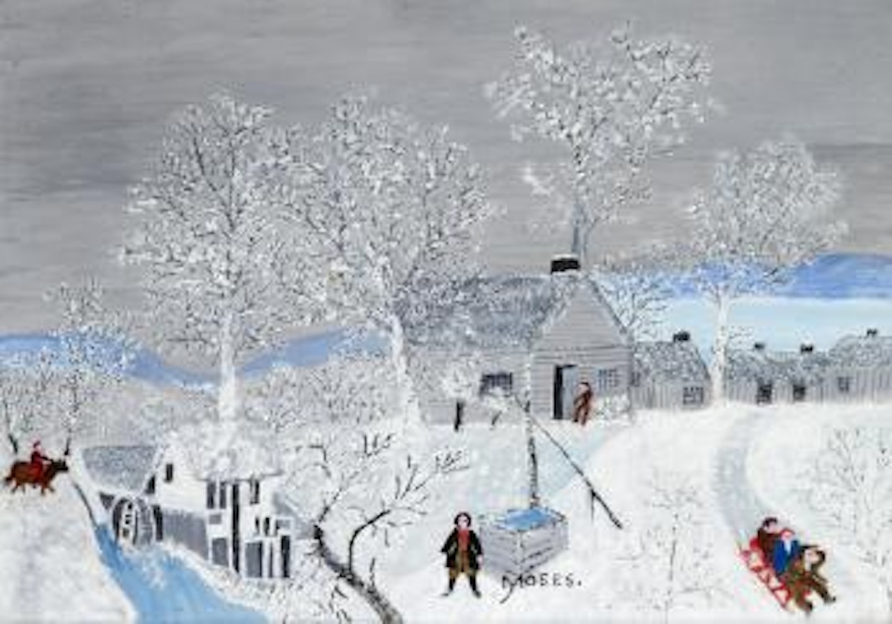 Home by Grandma Moses