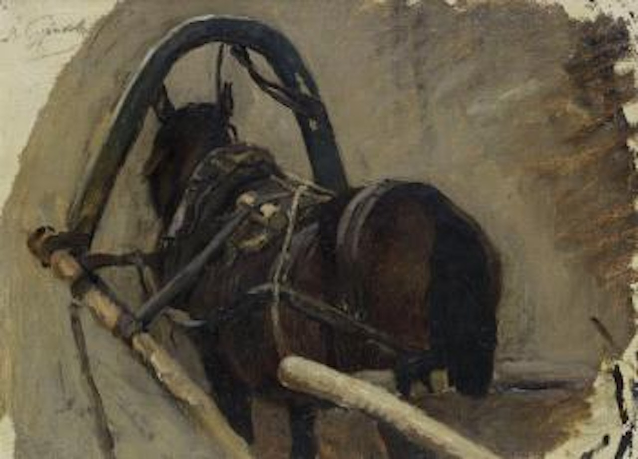 A study for the Boyarina Morozova by Vasilii Ivanovich Surikov