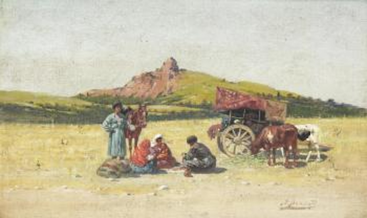 The travellers' rest by Richard Karlovich Zommer