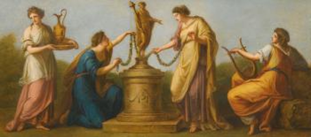 A Sacrifice To Hymen by Angelica Kauffmann