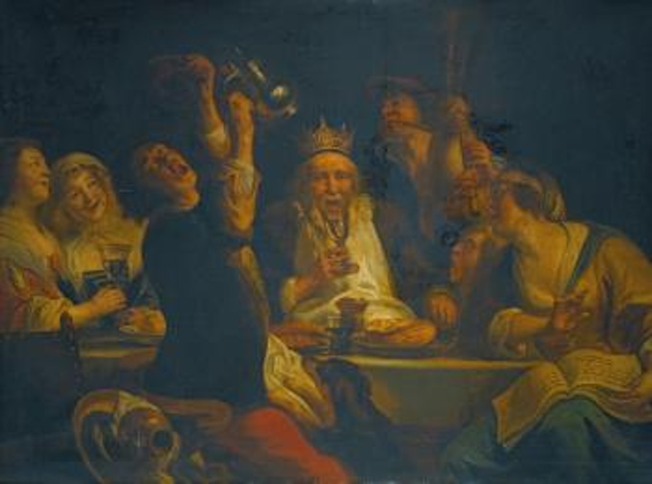 The King Drinks by Jacob Jordaens