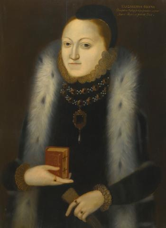 Portrait Of Elizabeth I (1533-1603) by English School
