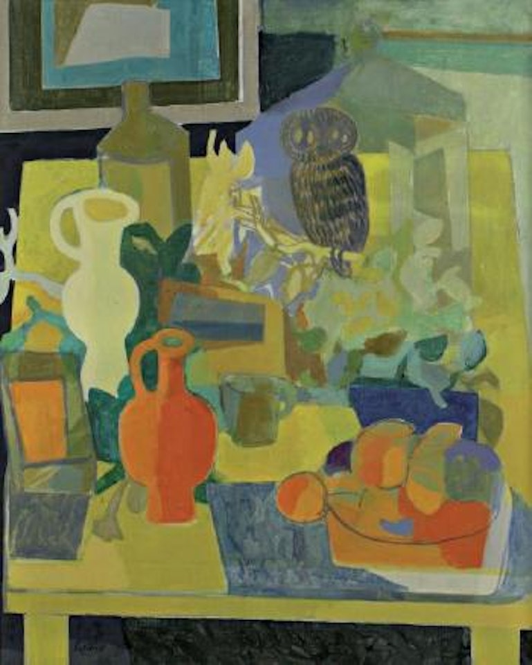 Chouette au feuillage by Maurice Esteve