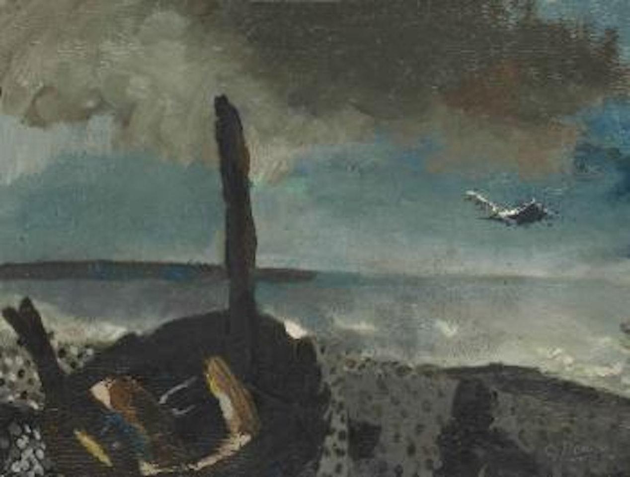 Barque à Varengeville by Georges Braque
