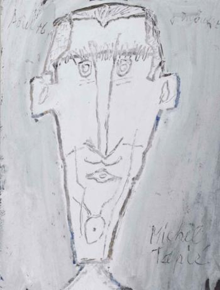 Portrait De Michel TapiÃ© by Jean Dubuffet