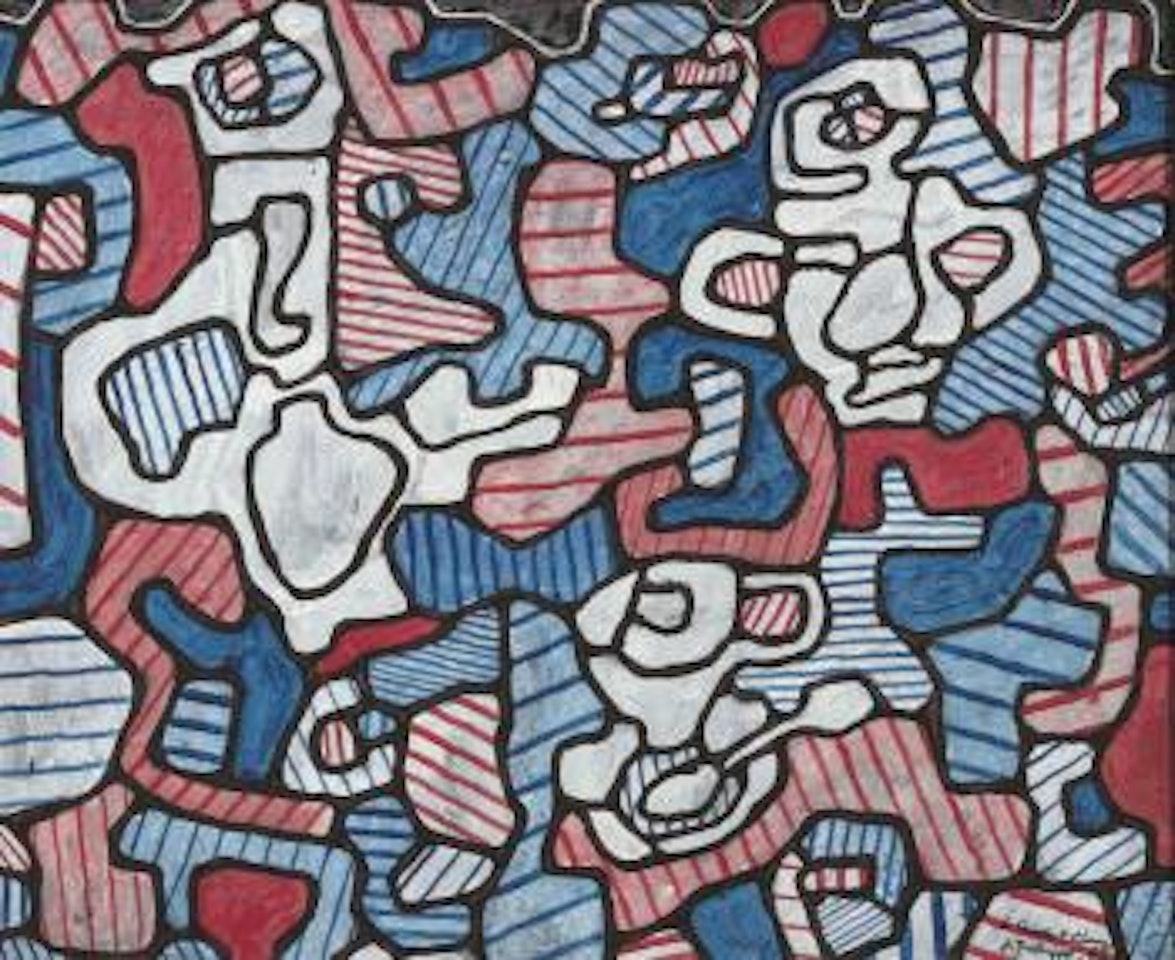 Cafetière, Tasse Et Sucrier I by Jean Dubuffet