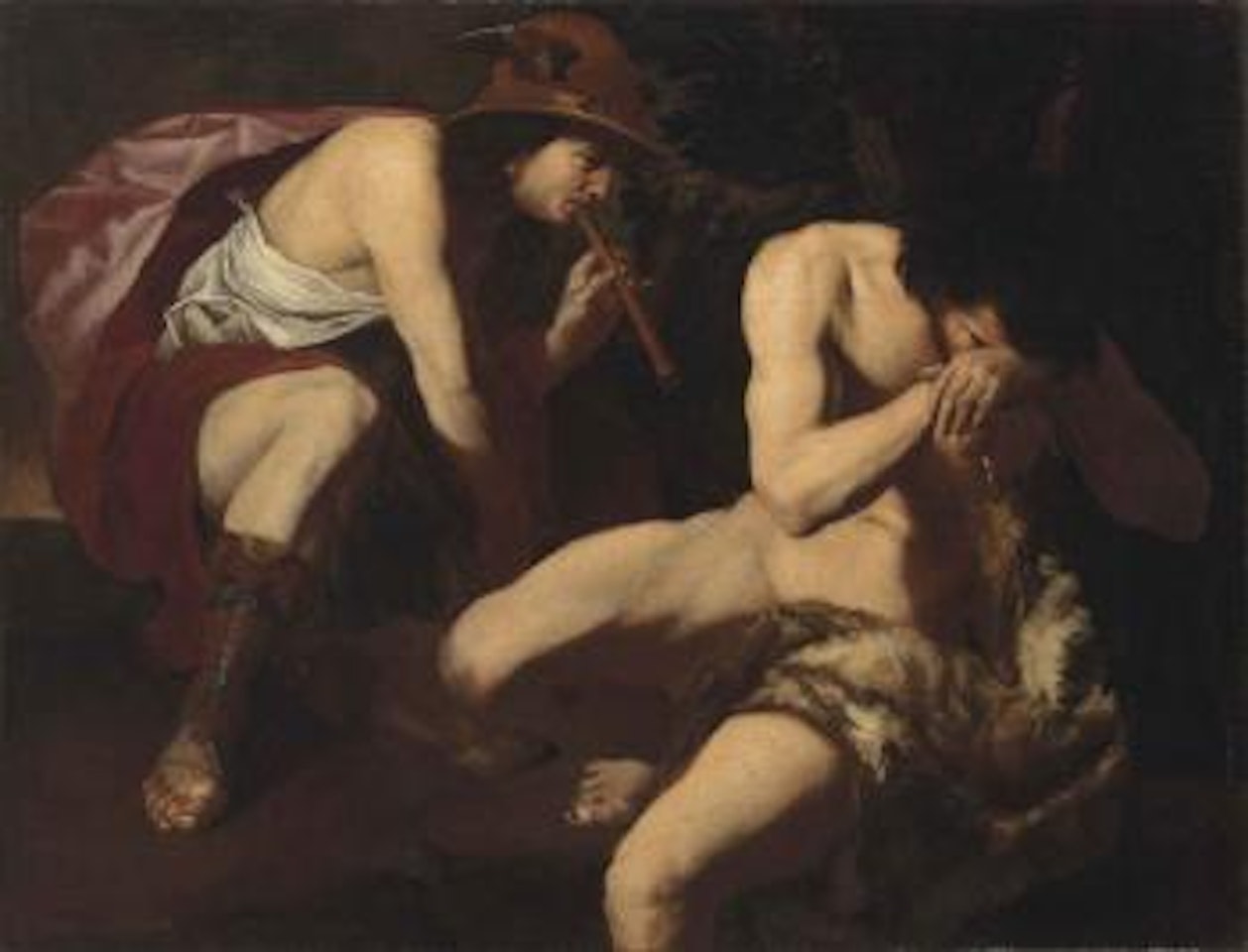 Mercury And Argos by Roman School