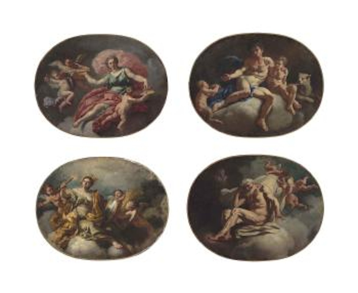 Allegories Of The Four Seasons by Francesco Solimena