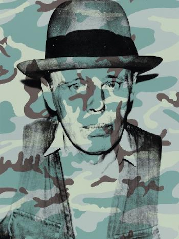 Joseph Beuys In Memoriam by Andy Warhol