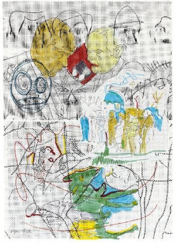 Ohne Titel (Remix) by Sigmar Polke