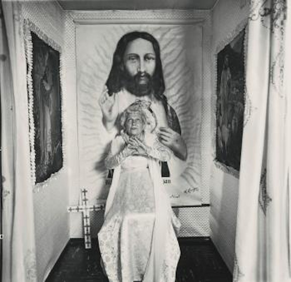 Bishop At The Altar, Santa Barbara, Cal. by Diane Arbus by Neil Selkirk