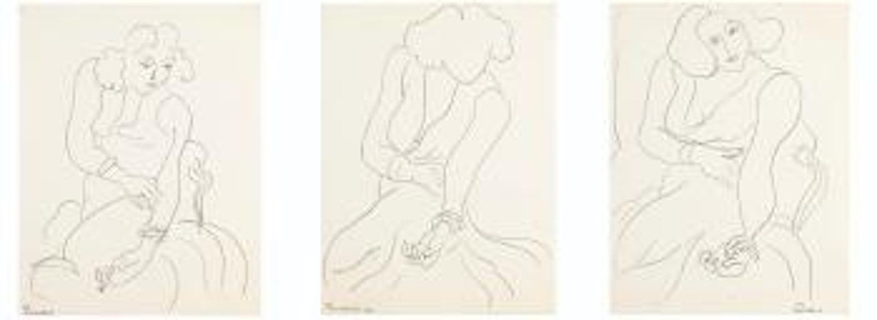Thèmes Et Variations (E2, E3, E4) by Henri Matisse