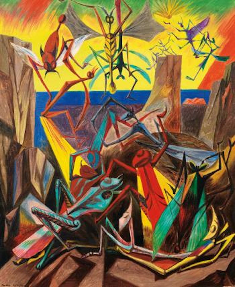 Réunion D'insectes by André Masson