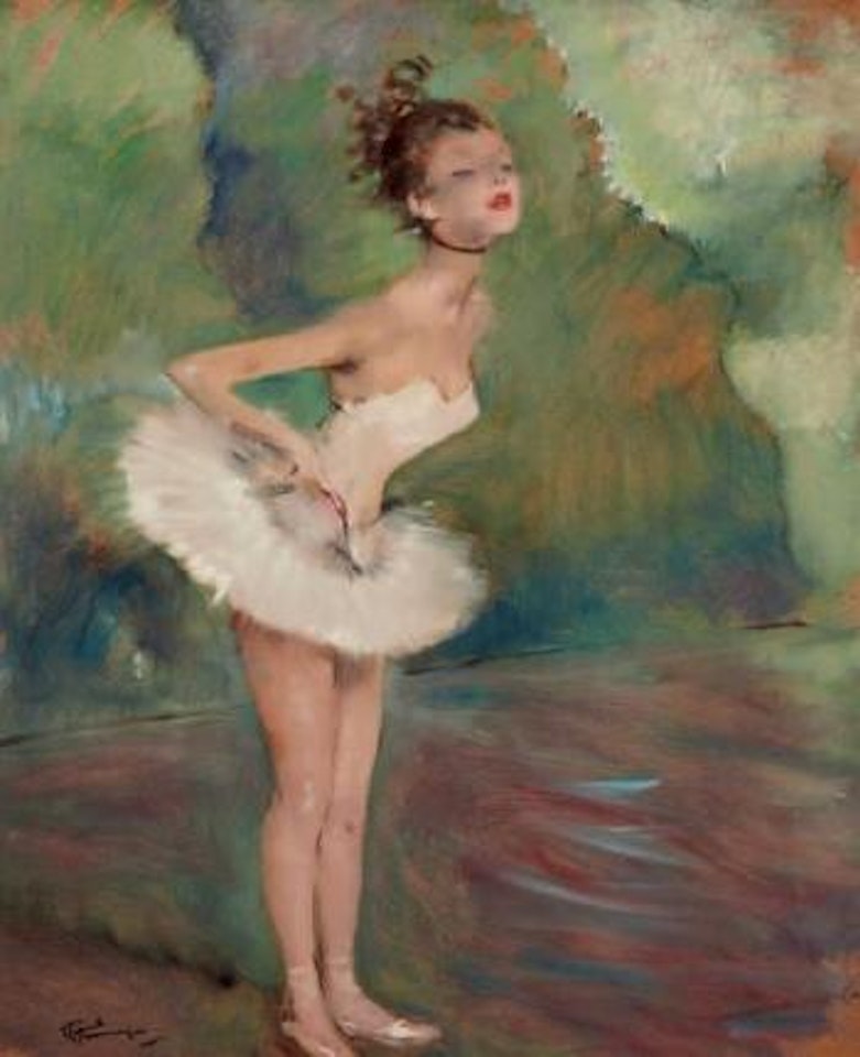 Portrait de Cécile Aubry en danseuse by Jean Gabriel Domergue