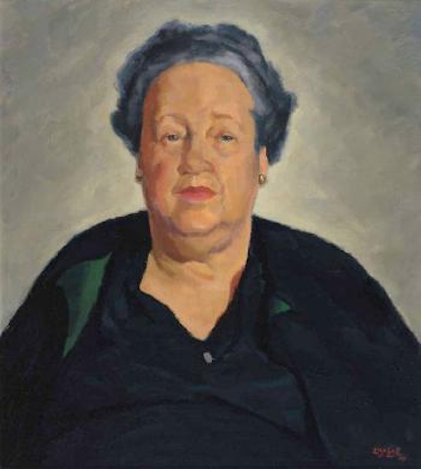 Portrait of Hannah Buxton by Edwin Headley Holgate