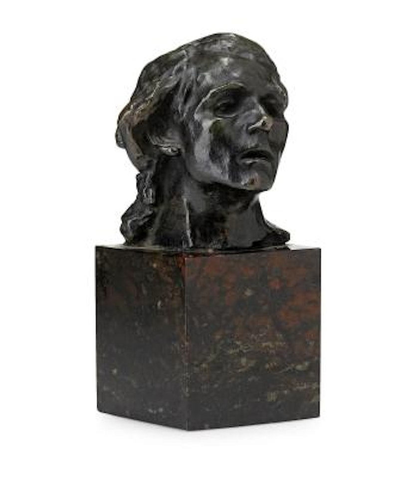 Manshuvud ur les bourgeois de Calais by Auguste Rodin
