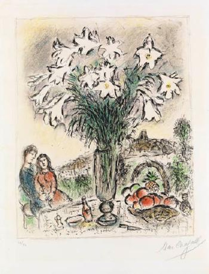 Les Arums by Marc Chagall