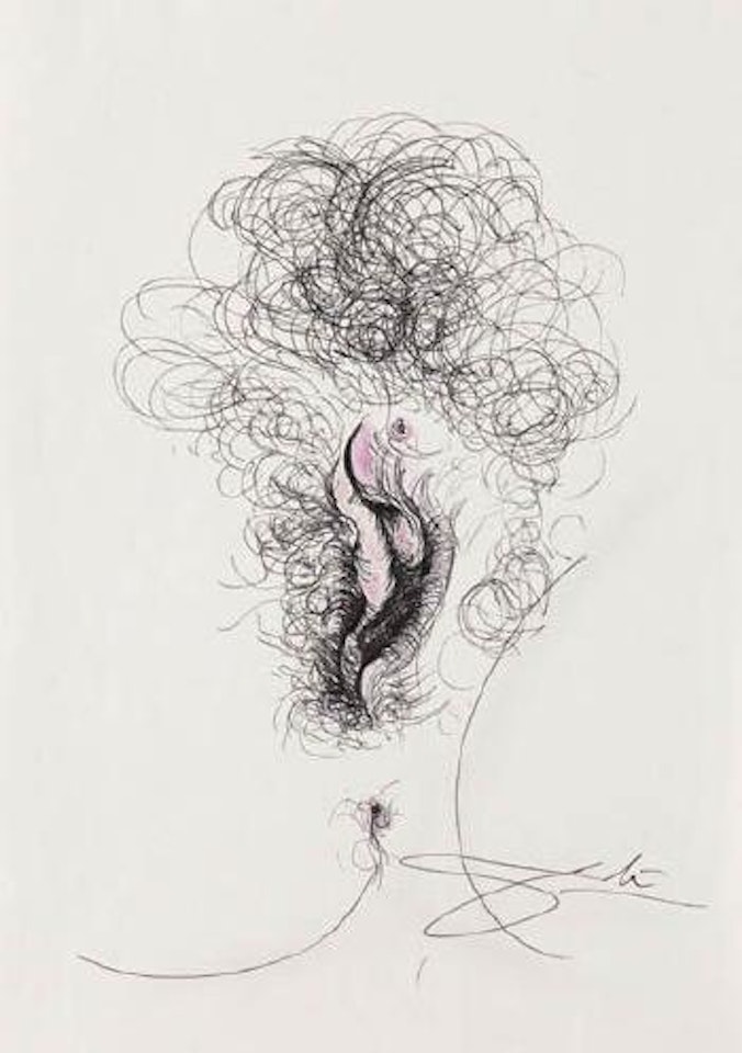 Vulva (Sexe) by Salvador Dali