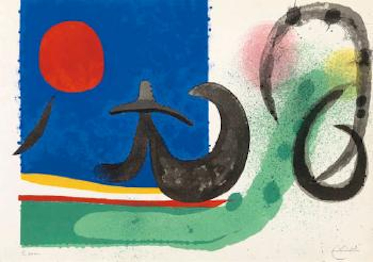 Le Lézard aux Plumes d'Or by Joan Miró