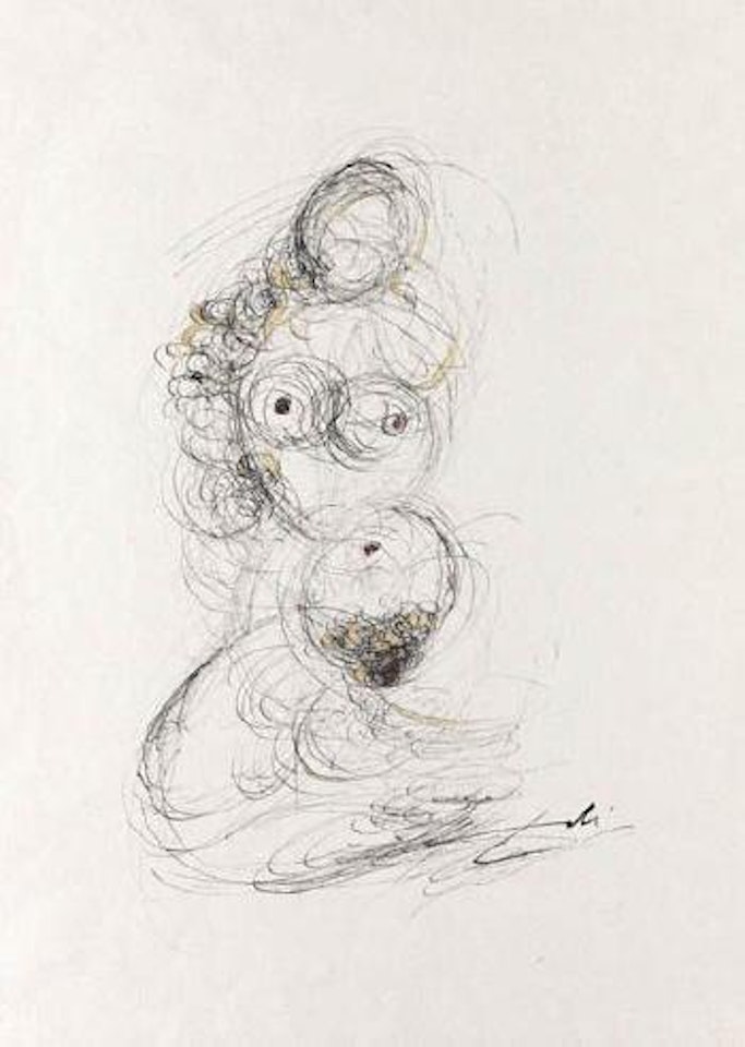 Femme au Jolie Sexe d'Or by Salvador Dali