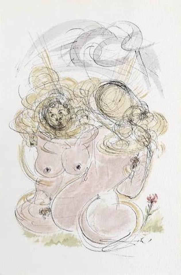 Femmes au Soleil by Salvador Dali