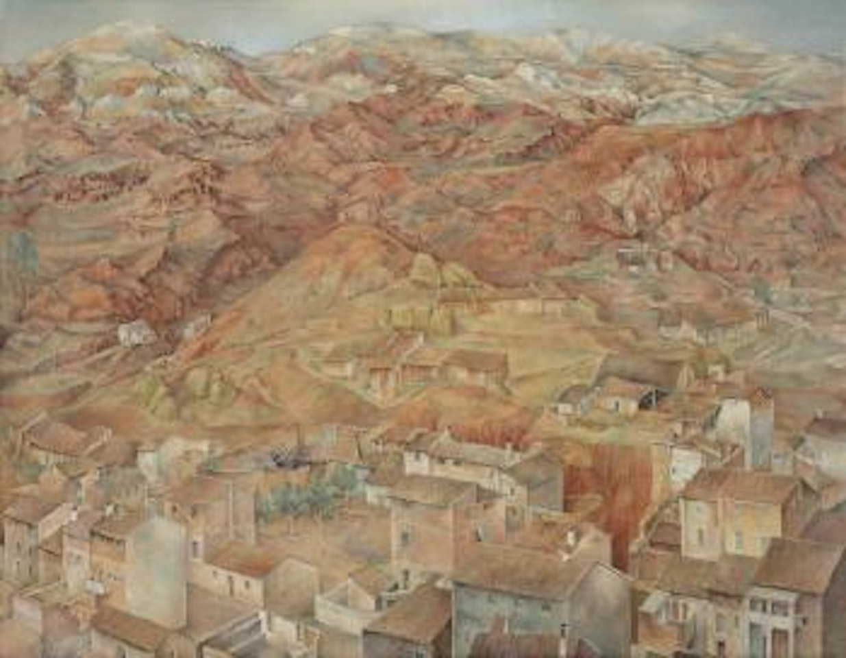 View Of Teruel, Spain by Wim Schuhmacher