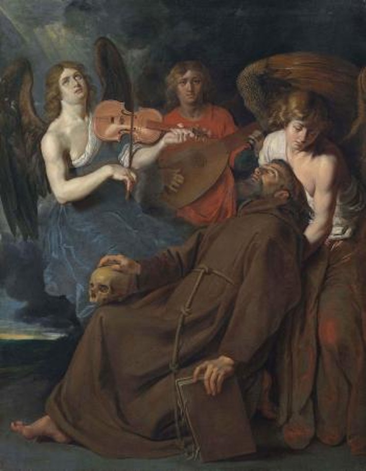 The Ecstasy Of Saint Francis Of Assisi by Abraham Janssens