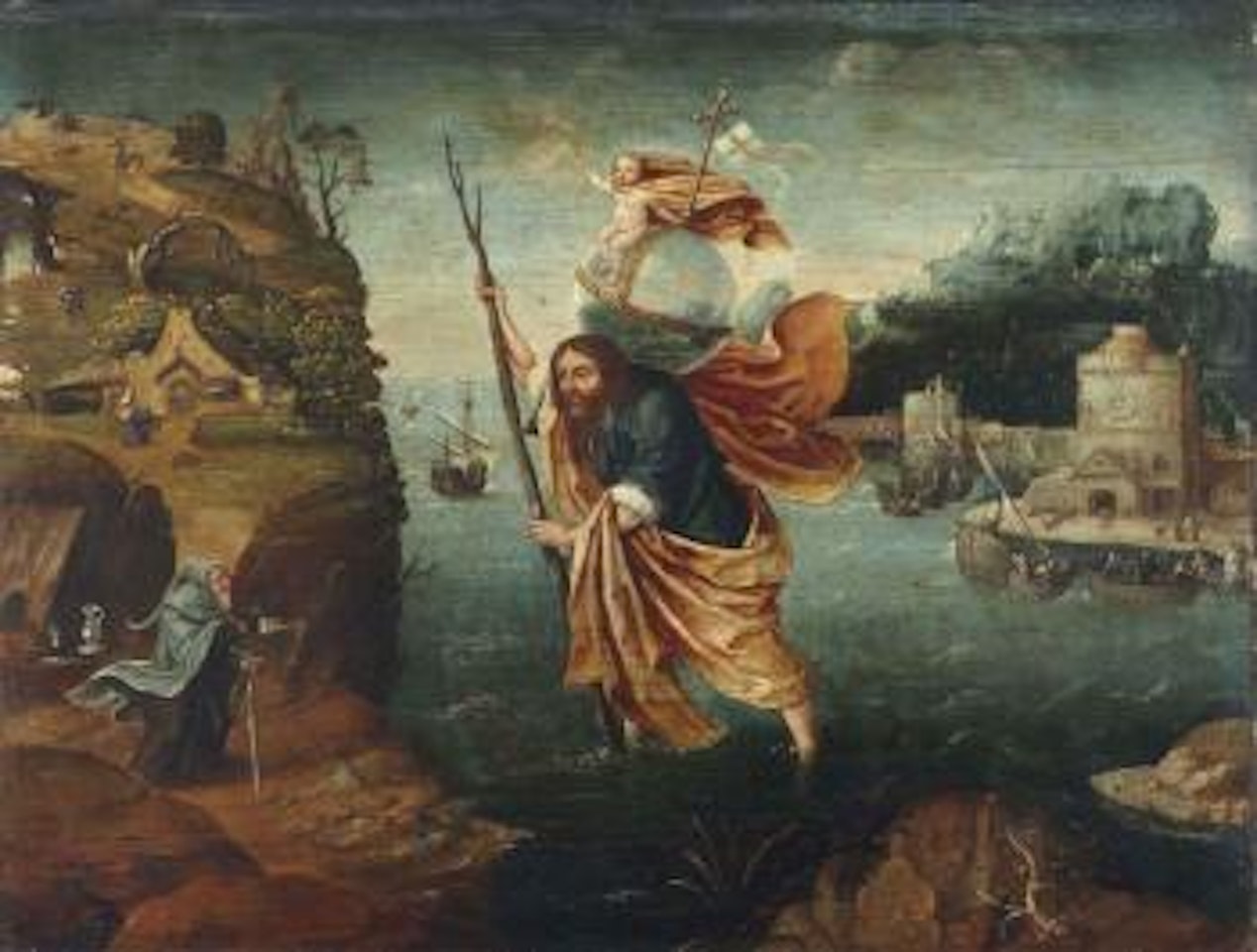 Saint Christopher by Joachim Patenier