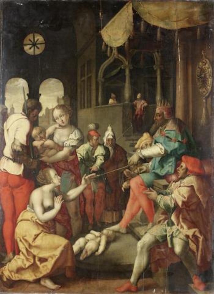 The Judgment of Solomon by Flemish School