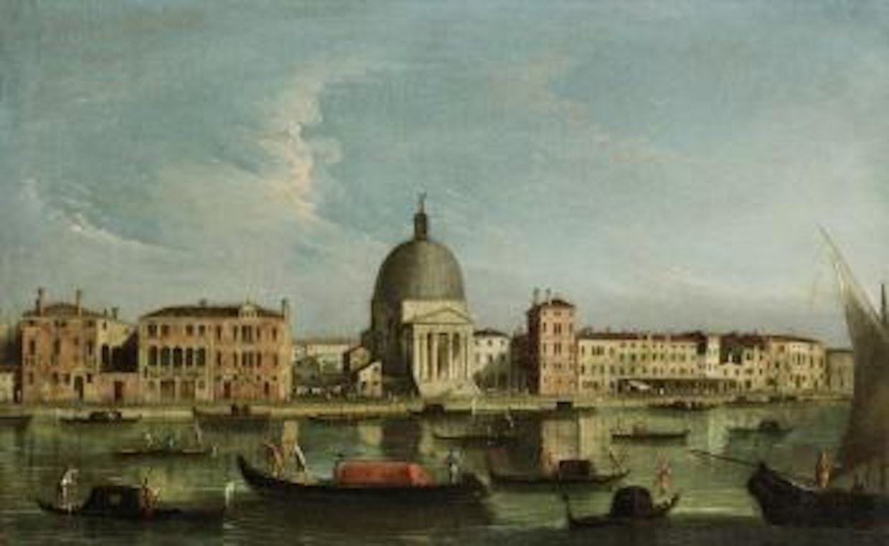 The Grand Canal, Venice by Apollonio Domenichini