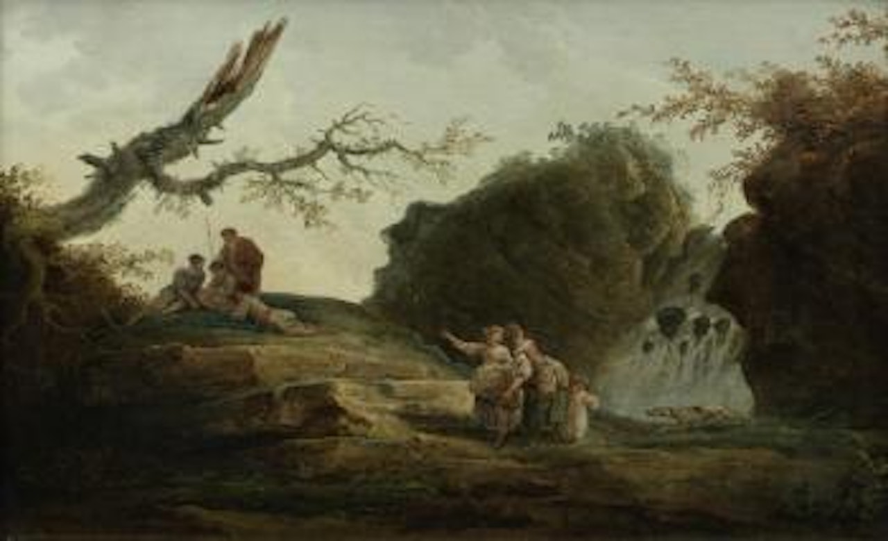 La Petite Cascade by Hubert Robert