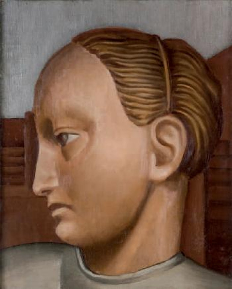 Testa femminile by Massimo Campigli