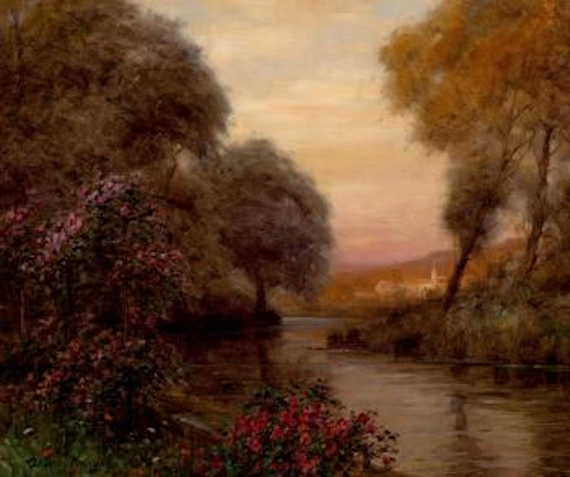 The evening hour, Normandy by Louis Aston Knight