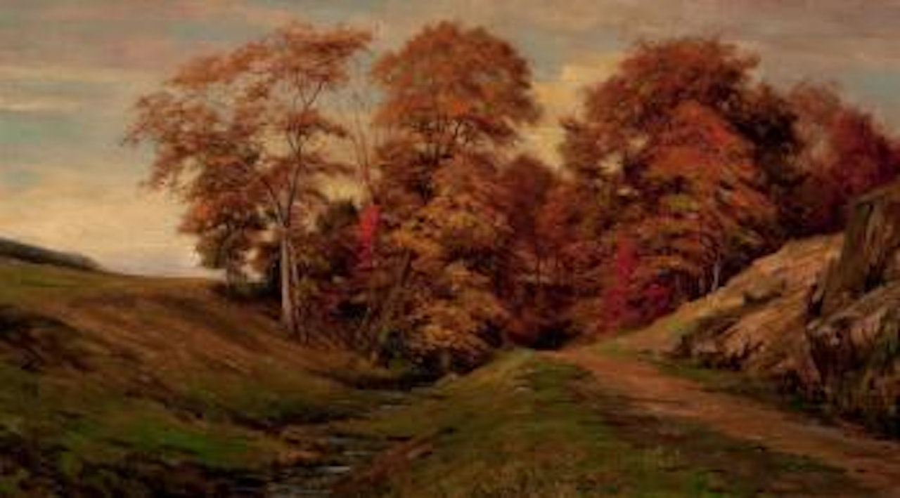 Thirteenth Hole, Sleepy Hollow Country Club, Sleepy Hollow, New York by Louis Aston Knight