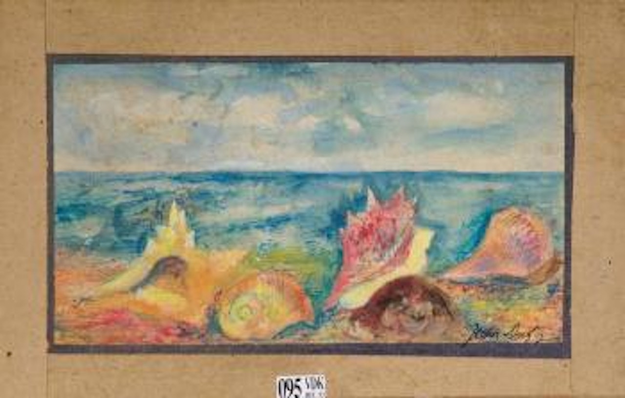 Étude de coquillages sur la plage by Jean Dufy
