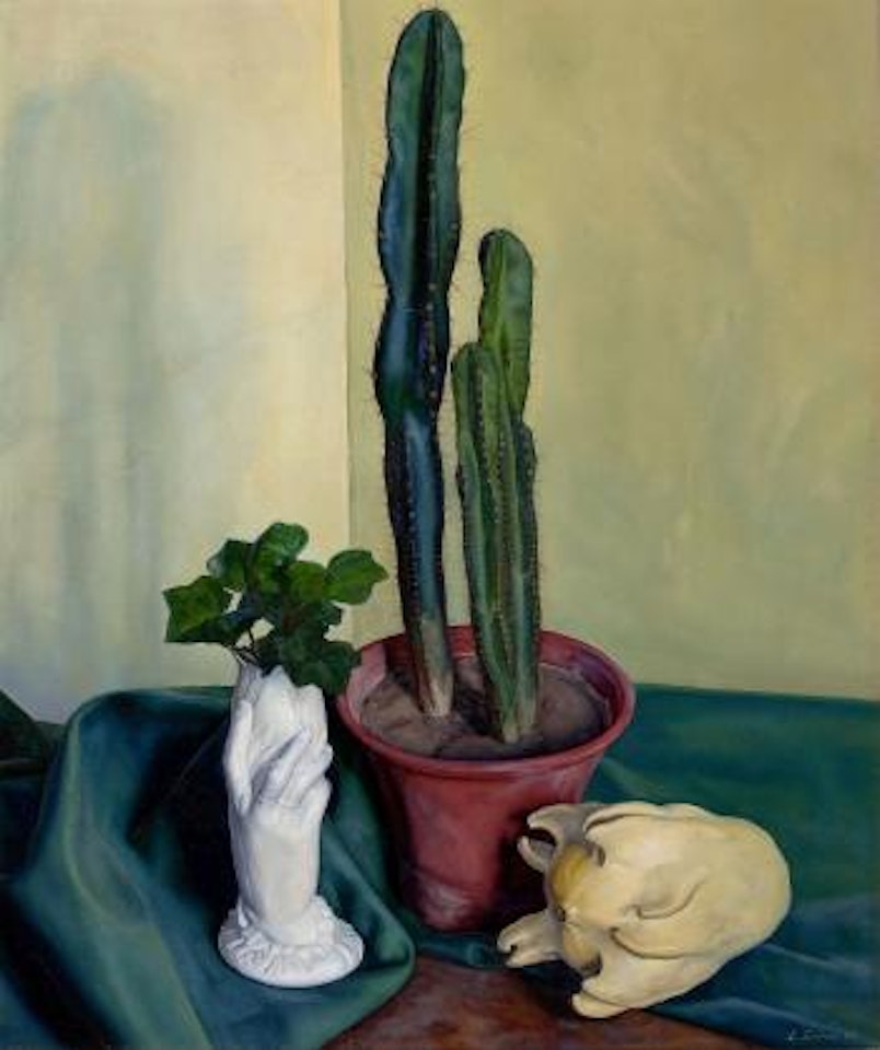 Green arrangement by Luigi Lucioni