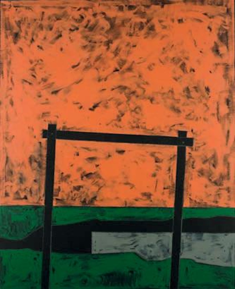 Paesaggio geometrico by Tano Festa