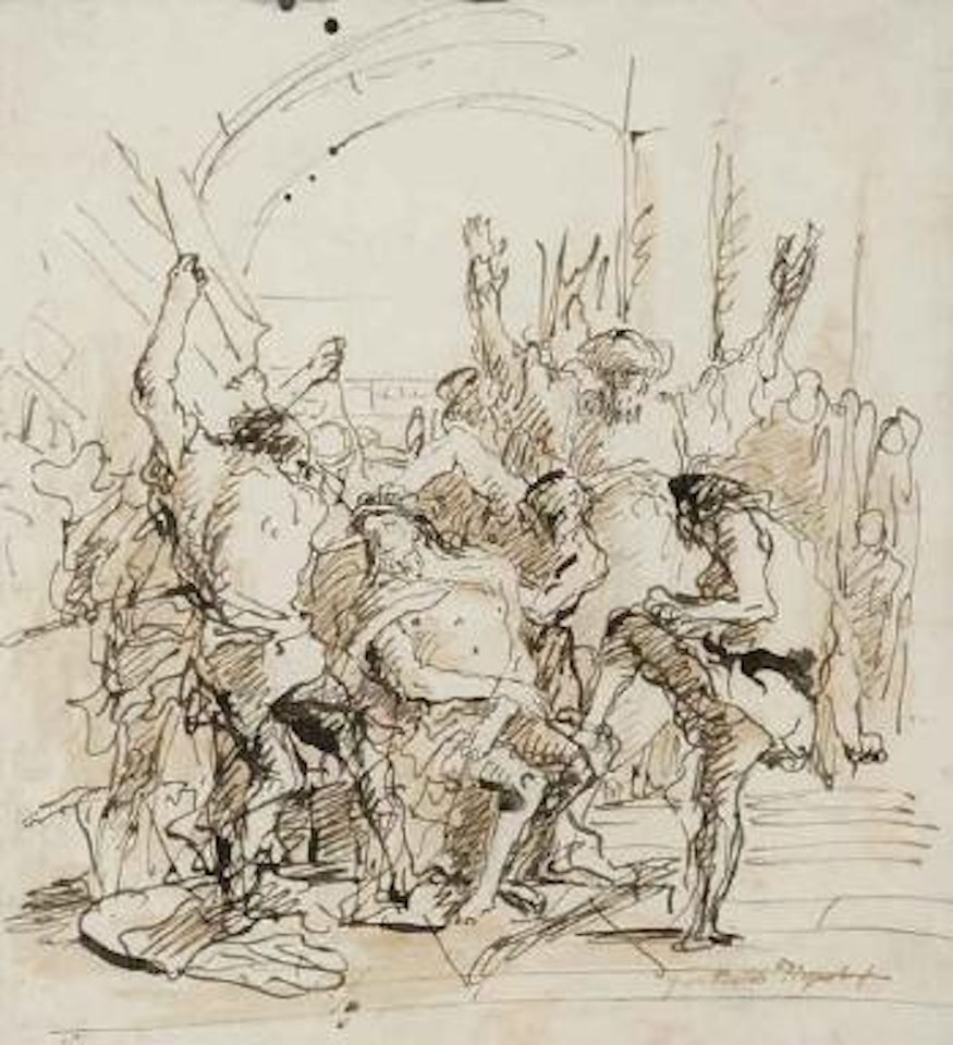 Flagellazione di Cristo by Giovanni Domenico Tiepolo