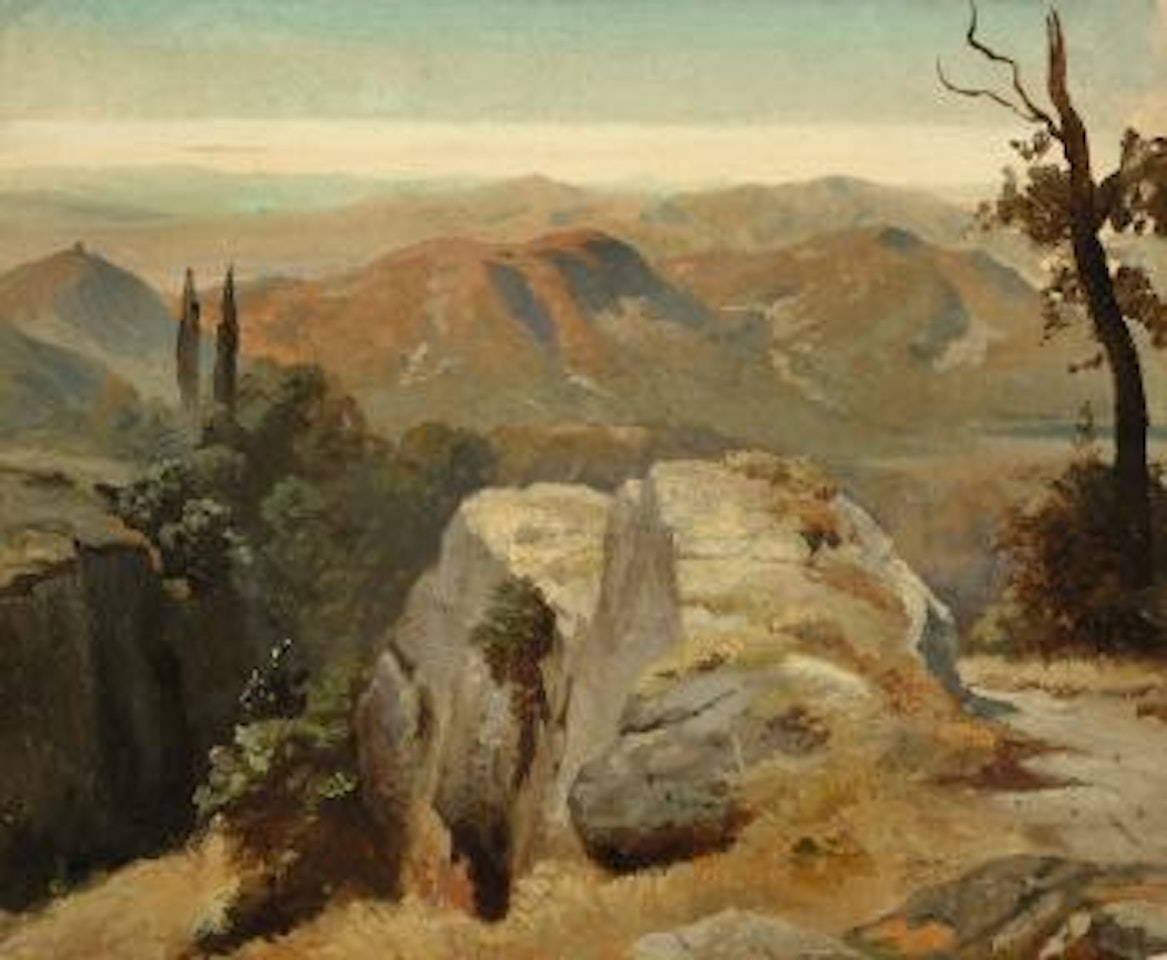 Studie aus Oberitalien by Oswald Achenbach