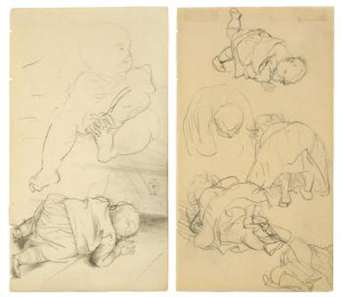 Kinderstudien by Adolph Menzel