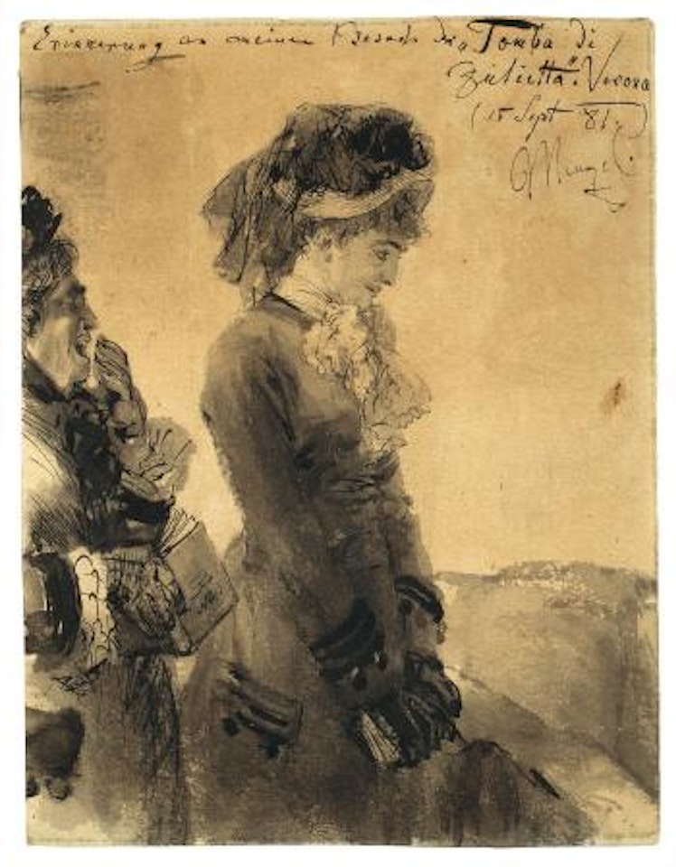 Tomba di Julietta by Adolph Menzel