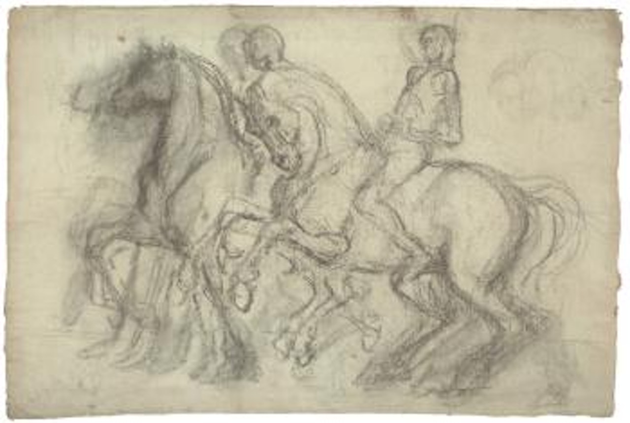 Cavaliers by Honoré Daumier